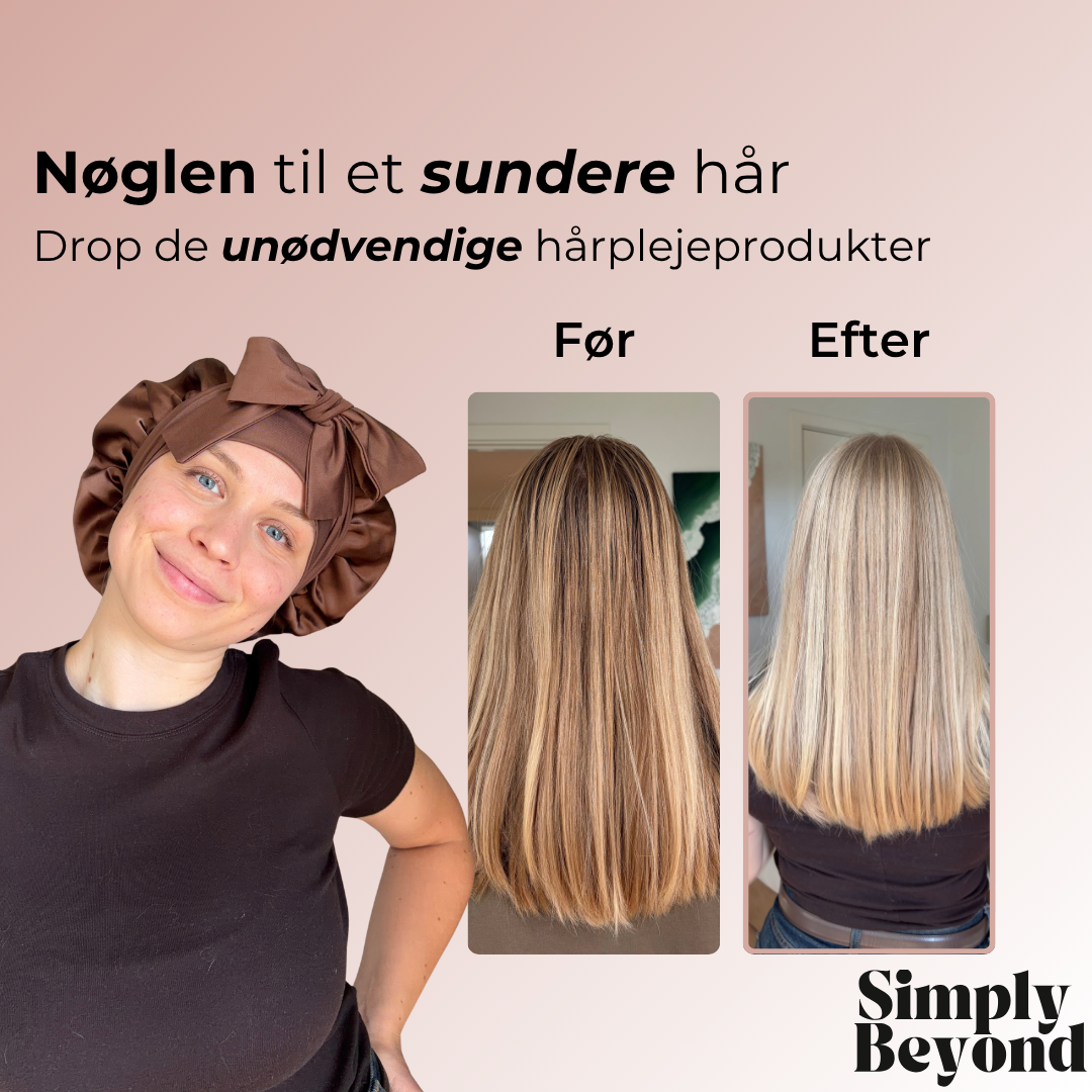 Premium silke hair bonnet