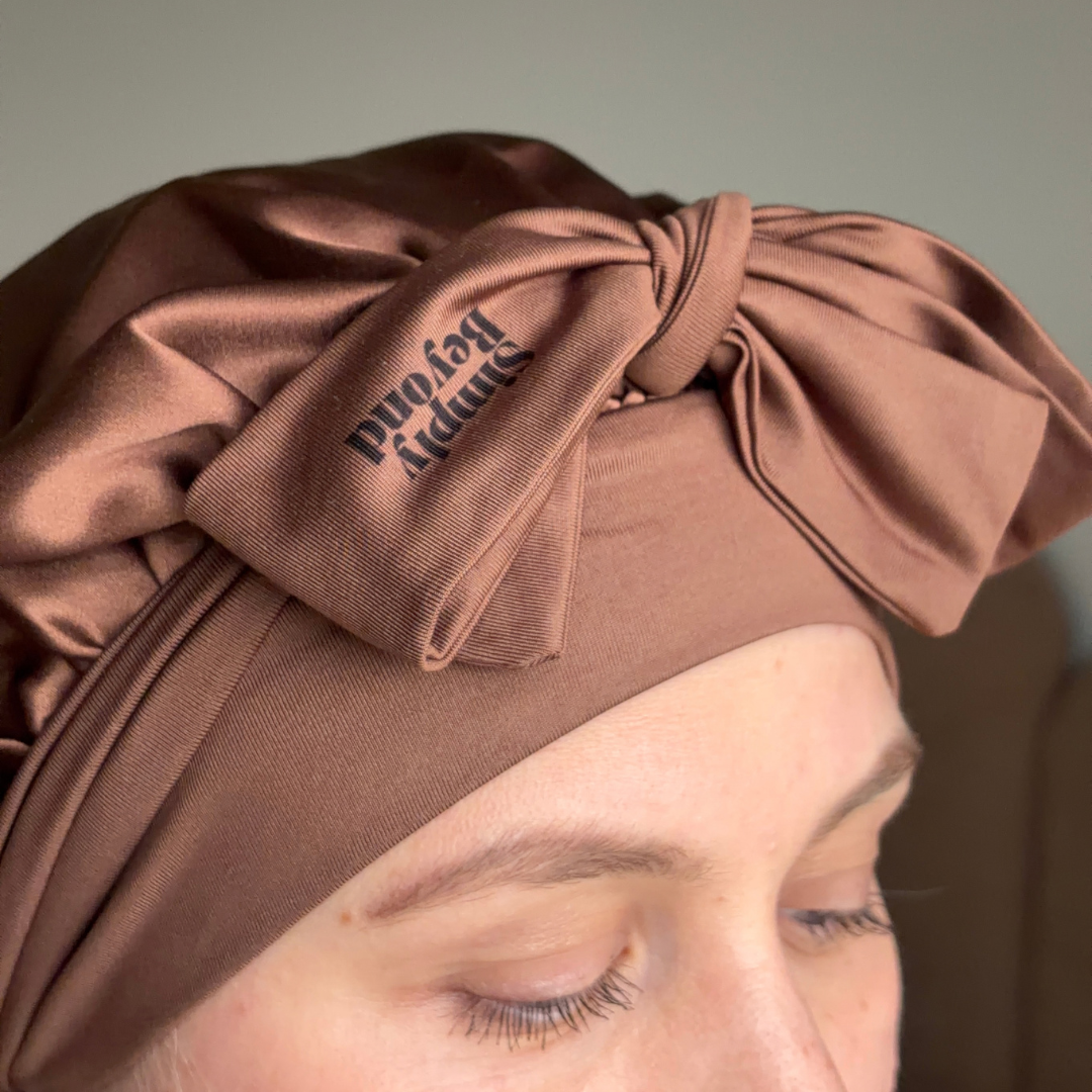 Premium silke hair bonnet